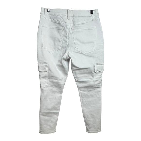 Express‎ skinny mid rise hyper stretch jeans 10s - Picture 2 of 8